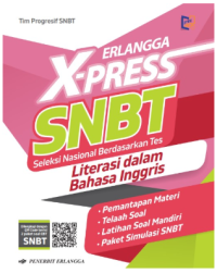 Erlangga X-press SNBT: Literasi dalam Bahasa Inggris
