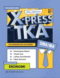 Image of Erlangga X-Press TKA SMA/MA Ekonomi