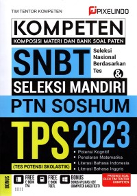 Kompeten SNBT and seleksi mandiri PTN soshum 2023