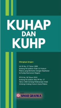 KUHAP dan KUHP