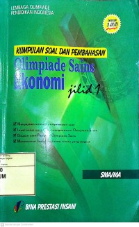 Kumpulan soal dan pembahasan olimpiade sains ekonomi jilid 1